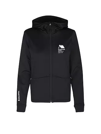 MARTINI | Damen Fleecejacke Sunrise Hoodie | schwarz